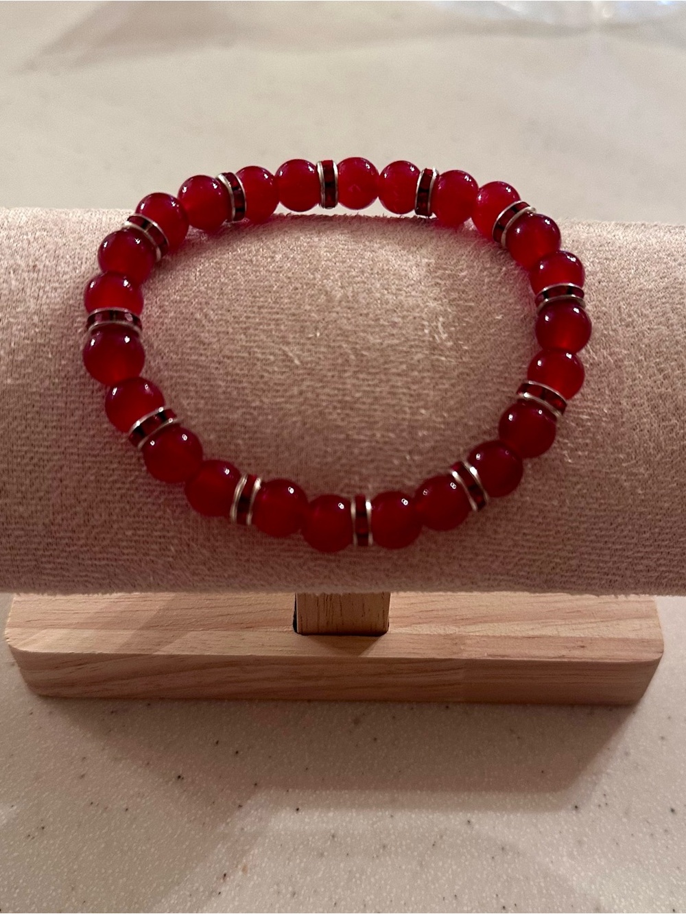 Choose Your Colors!!! Handmade❤️ Stretch Glass Bead Bracelets